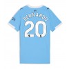 Damen Fußballbekleidung Manchester City Bernardo Silva #20 Heimtrikot 2025-26 Kurzarm